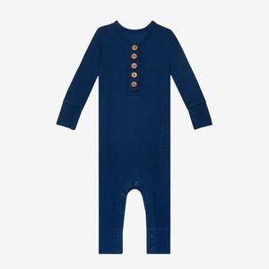 Posh peanut ribbed one piece